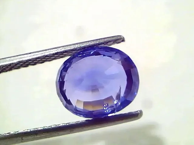 4.17 Ct IGI Certified Unheated Untreated Natural Ceylon Blue Sapphire AA - Venus Gems