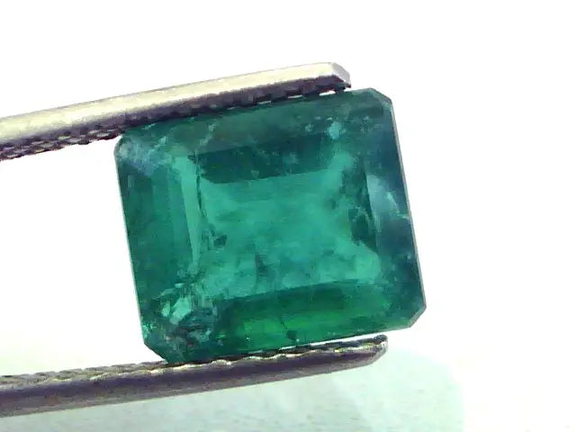 4.17 Ct Untreated Unheated Natural Zambian Emerald Gemstone
