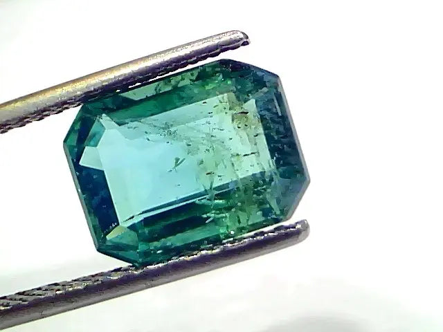 4.17 Ct IGI Certified Untreated Natural Zambian Emerald Gemstone AAAA