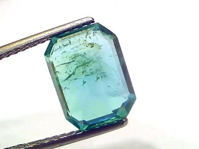 4.17 Ct IGI Certified Untreated Natural Zambian Emerald Gemstone AAAA