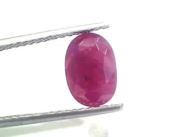 4.17 Ct Certified Unheated Untreated Natural New Burma Ruby - Venus Gems