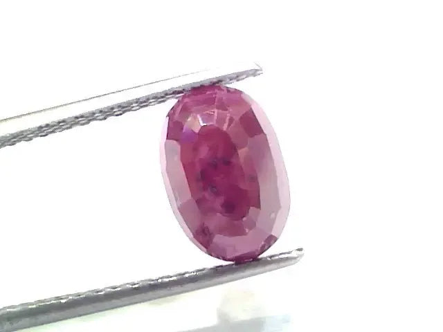 4.17 Ct Certified Unheated Untreated Natural New Burma Ruby - Venus Gems
