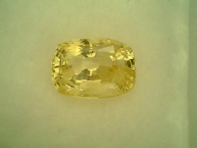 4.20 CT UNHEATED UNTREATED NATURAL CEYLON YELLOW SAPPHIRE A+++++