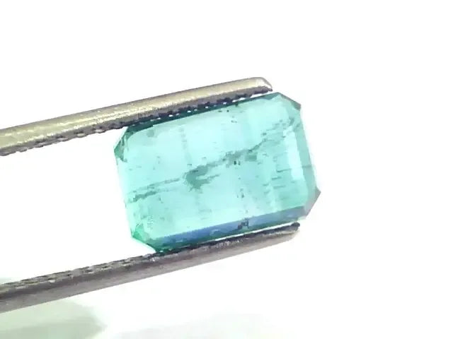 4.22 Ct Untreated Natural Zambian Emerald Gemstone Panna AAAAA - Venus Gems