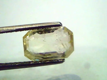 4.25 Ct Unheated Untreated Natural Ceylon Yellow Sapphire Gems
