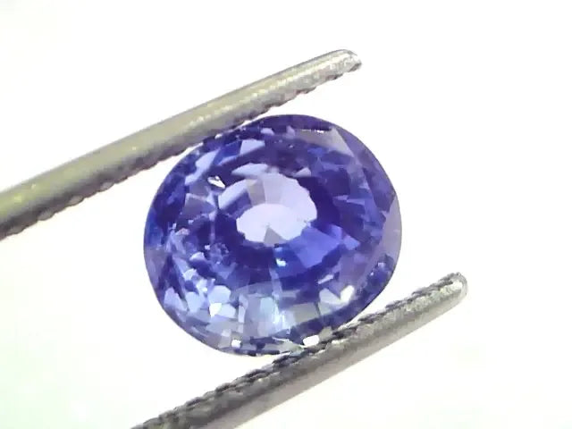 4.21 Ct Unheated Untreated Natural IGI Certified Kashmir Blue Sapphire - Venus Gems
