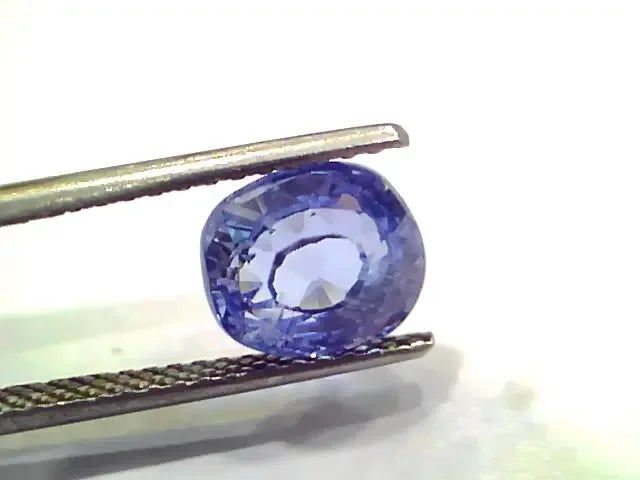 4.21 Ct IGI Certified Unheated Untreated Natural Ceylon Blue Sapphire - Venus Gems