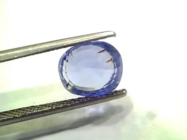 4.21 Ct IGI Certified Unheated Untreated Natural Ceylon Blue Sapphire - Venus Gems