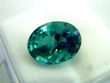 4.21 Ct Unheated Untreated Intense Green Natural Zambian Emerald AAAAA