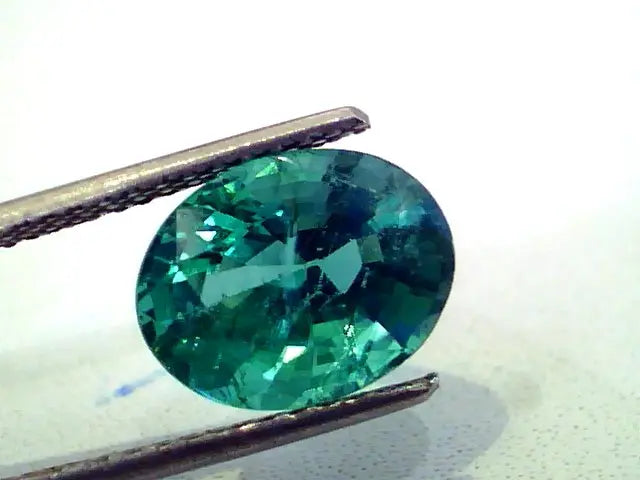 4.21 Ct Unheated Untreated Intense Green Natural Zambian Emerald AAAAA