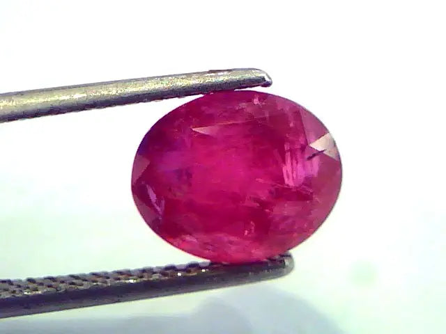 4.21 Ct Old Burma Unheated Untreated Natural Ruby Gmestone
