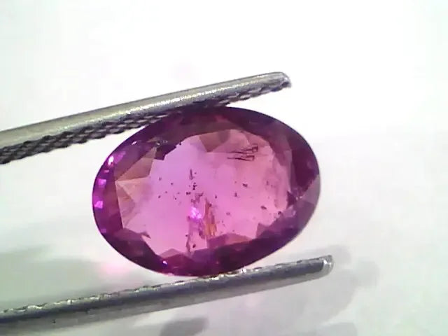 4.24 Ct IGI Certified Unheated Untreated Natural Madagaskar Ruby - Venus Gems