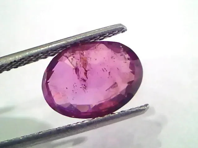 4.24 Ct IGI Certified Unheated Untreated Natural Madagaskar Ruby - Venus Gems