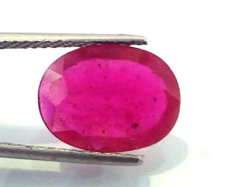 4.25 Ct Natural Ruby Gemstone for Sun Manek (Heated)