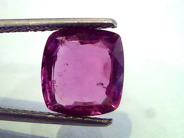 4.22 Ct Unheated Untreated Natural Madagaskar Pinkish Ruby *IGI*