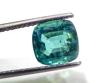 4.28 Ct GII Certified Untreated Natural Zambian Emerald Gems AAA - Venus Gems