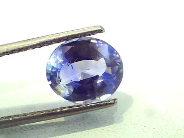 4.33 Ct Unheated Untreated Natural Ceylon Blue Sapphire Neelam