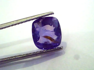 4.30 Ct Unheated Untreated Natural Ceylon Blue Sapphire Khooni Neelam