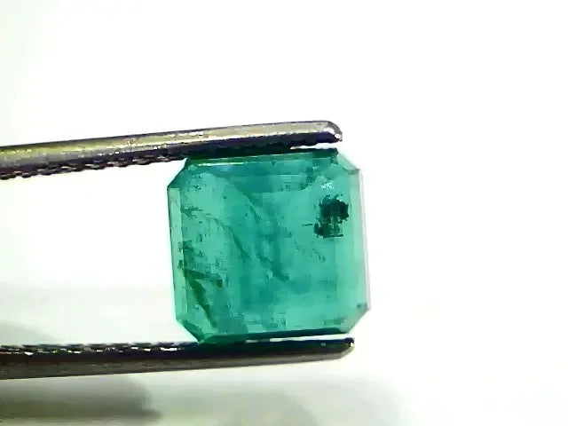 4.31 Ct IGI Certified Untreated Natural Zambian Emerald Gemstone Panna AA - Venus Gems