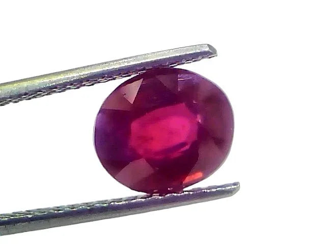 4.35 Ct Natural Ruby Gemstone Manik Gemstone for Sun (Heated) - Venus Gems