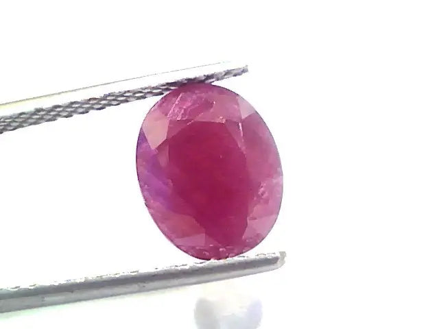 4.32 Ct Certified Unheated Untreated Natural New Burma Ruby