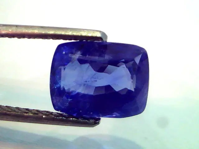 4.34 Ct Unheated Untreated Natural Kashmir-Jammu Blue sapphire