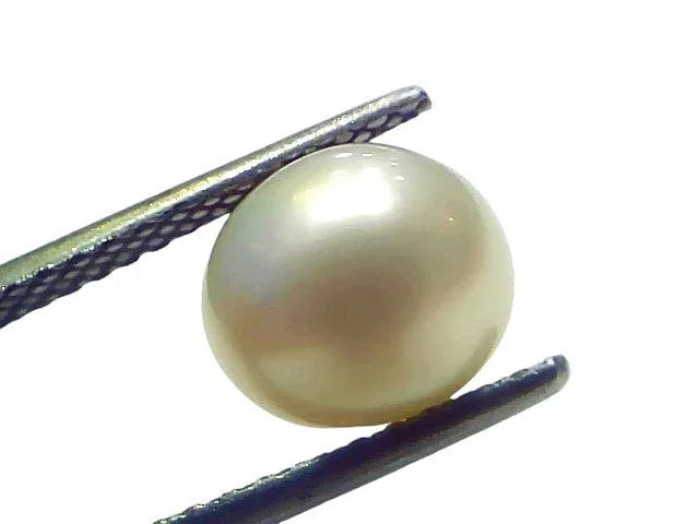 4.33 Ct Natural Certified Real South Sea Pearl Certified Moti - Venus Gems