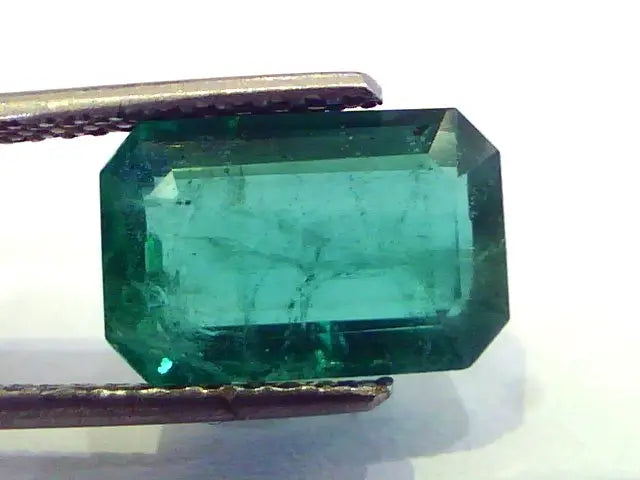 4.34 Ct Untreated Unheated Natural Zambian Emerald Gemstone AAA