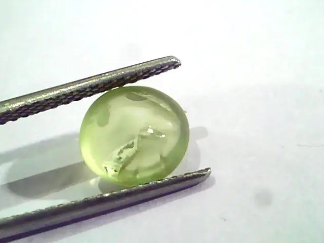 4.35 Ct IGI Certified Untreated Natural Ceylon Chrysoberyl Cats Eye