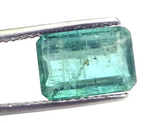 4.39 Ct Certified Untreated Natural Zambian Emerald Gemstone