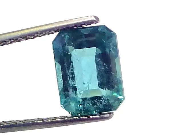 4.35 Ct GII Certified Untreated Natural Zambian Emerald Panna Gems AA - Venus Gems