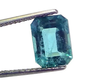 4.35 Ct GII Certified Untreated Natural Zambian Emerald Panna Gems AA - Venus Gems