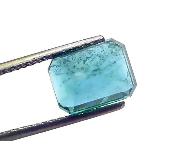 4.35 Ct GII Certified Untreated Natural Zambian Emerald Panna Gems AA - Venus Gems