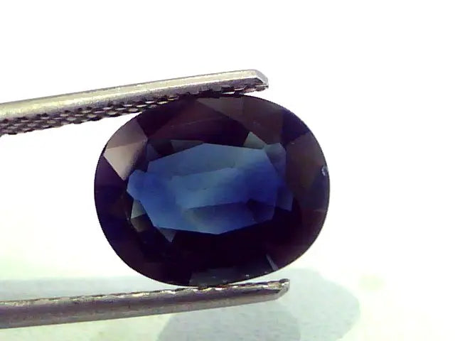 4.38 Ct Unheated Untreated Natural Madagaskar Royal Deep Blue Sapphire