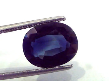 4.38 Ct Unheated Untreated Natural Madagaskar Royal Deep Blue Sapphire
