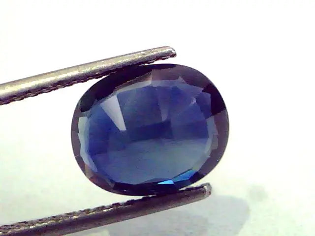 4.38 Ct Unheated Untreated Natural Madagaskar Royal Deep Blue Sapphire