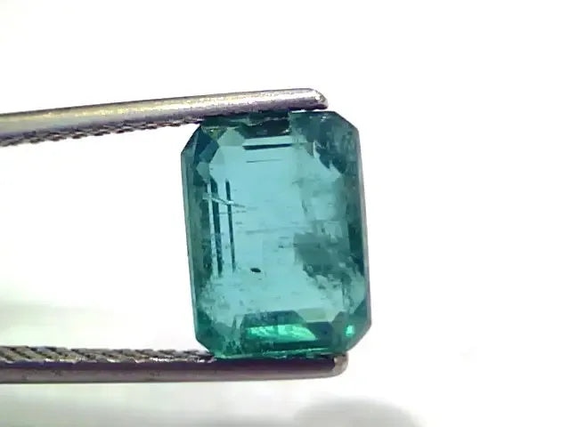 4.38 Ct GII Certified Untreated Natural Zambian Emerald Gems AAA - Venus Gems