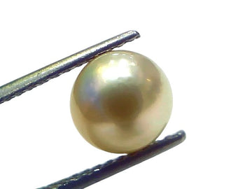 4.35 Ct Natural Certified Real South Sea Pearl Certified Moti