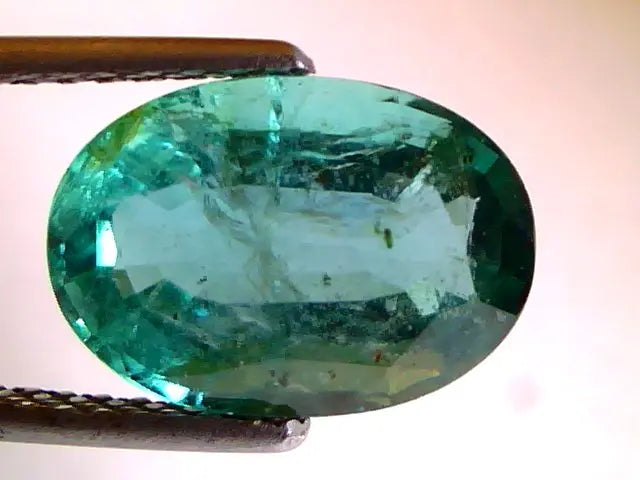 4.39 Ct Untreated Natural Zambian Emerald,Real Panna vvs clean