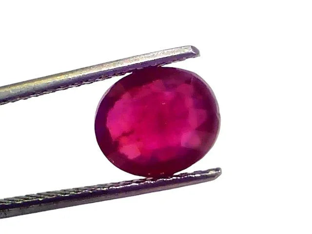 4.41 Ct Natural Ruby Gemstone Manik Gemstone for Sun (Heated) - Venus Gems