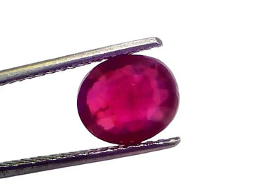 4.41 Ct Natural Ruby Gemstone Manik Gemstone for Sun (Heated) - Venus Gems