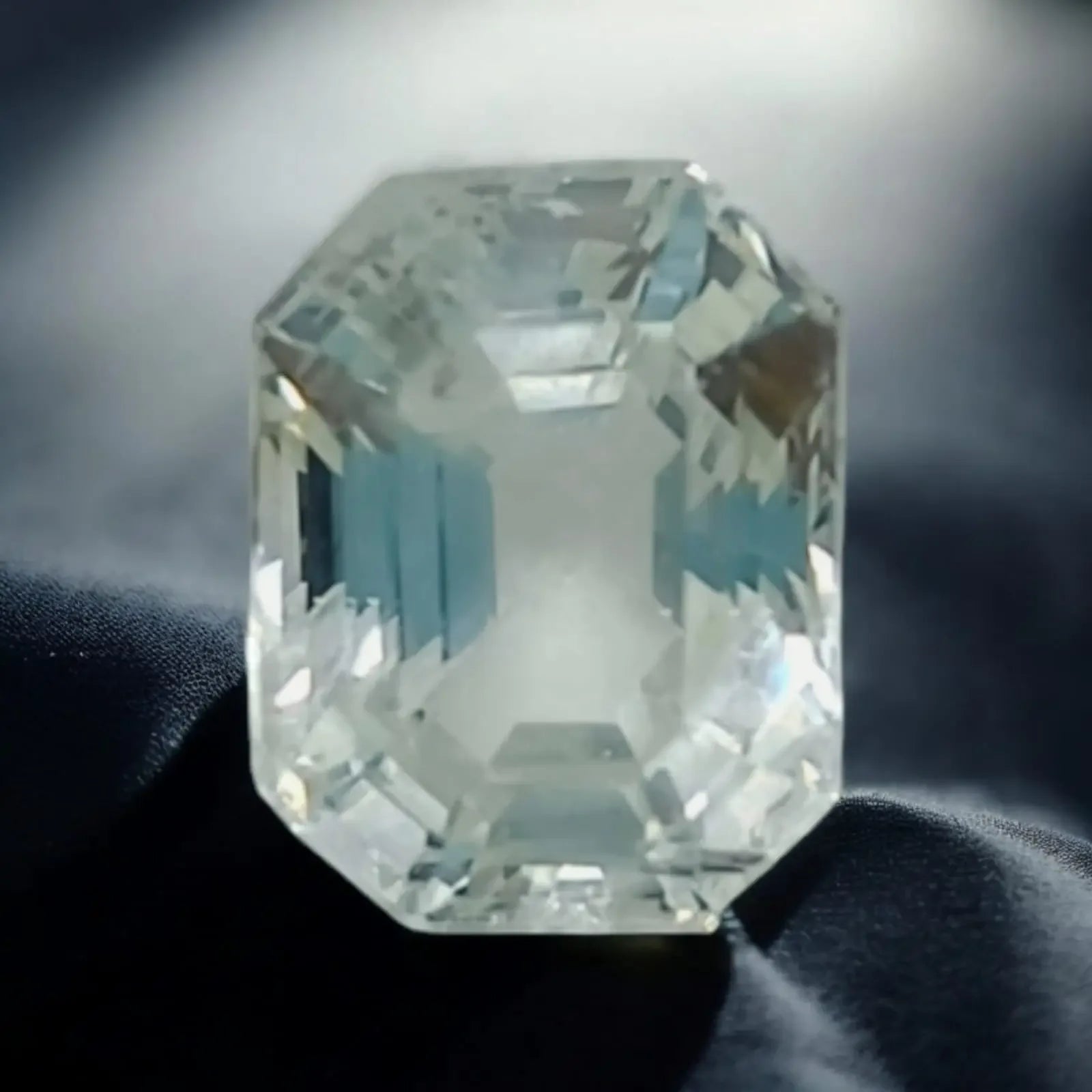 4.39 Ct IGI Certified Unheated Untreated Natural Premium White Sapphire - Venus Gems