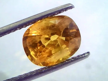 4.37 Ct Natural Yellow Sapphire Pukhraj Jupiter Gemstone(Heated)