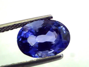4.39 Ct Unheated Jammu/Kashmir Origin Blue Sapphire *IGI Certified*