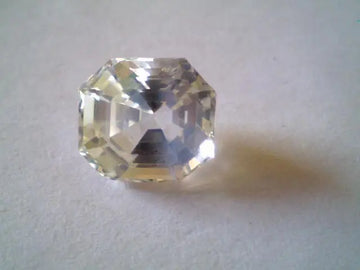 4.43 Ct Unheated Untreated Natural Srilankan White Sapphire Gems