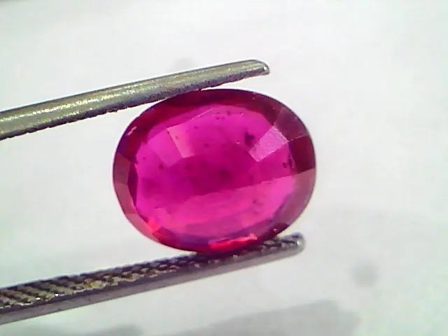 4.45 Ct Natural Ruby Gemstone Manek Gem for Sun (Heated)