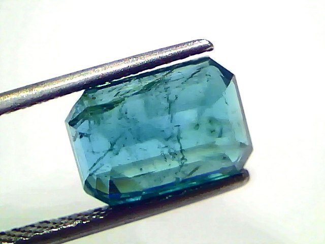 4.44 Carat 4.87 Ratti Certified Natural Zambian Emerald Untreated