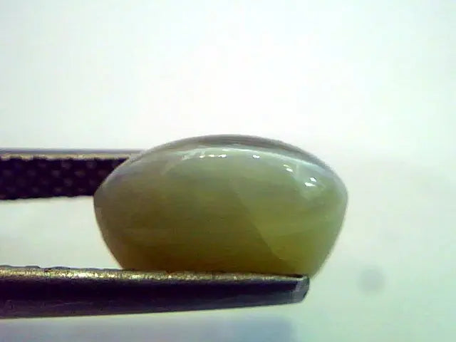 4.49 Ct Certified Untreted Natural Chrysoberyl Cats Eye,Lehsunia