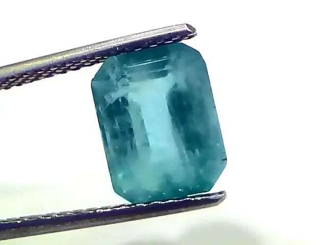 4.46 Ct Certified Untreated Natural Zambian Emerald Panna Gemstone - Venus Gems