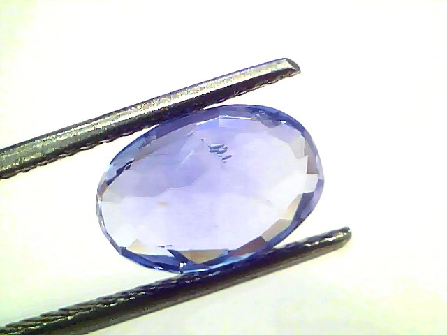 4.46 Carat IGI Certified Unheated Natural Ceylon Blue Sapphire Neelam – 4.9 Ratti